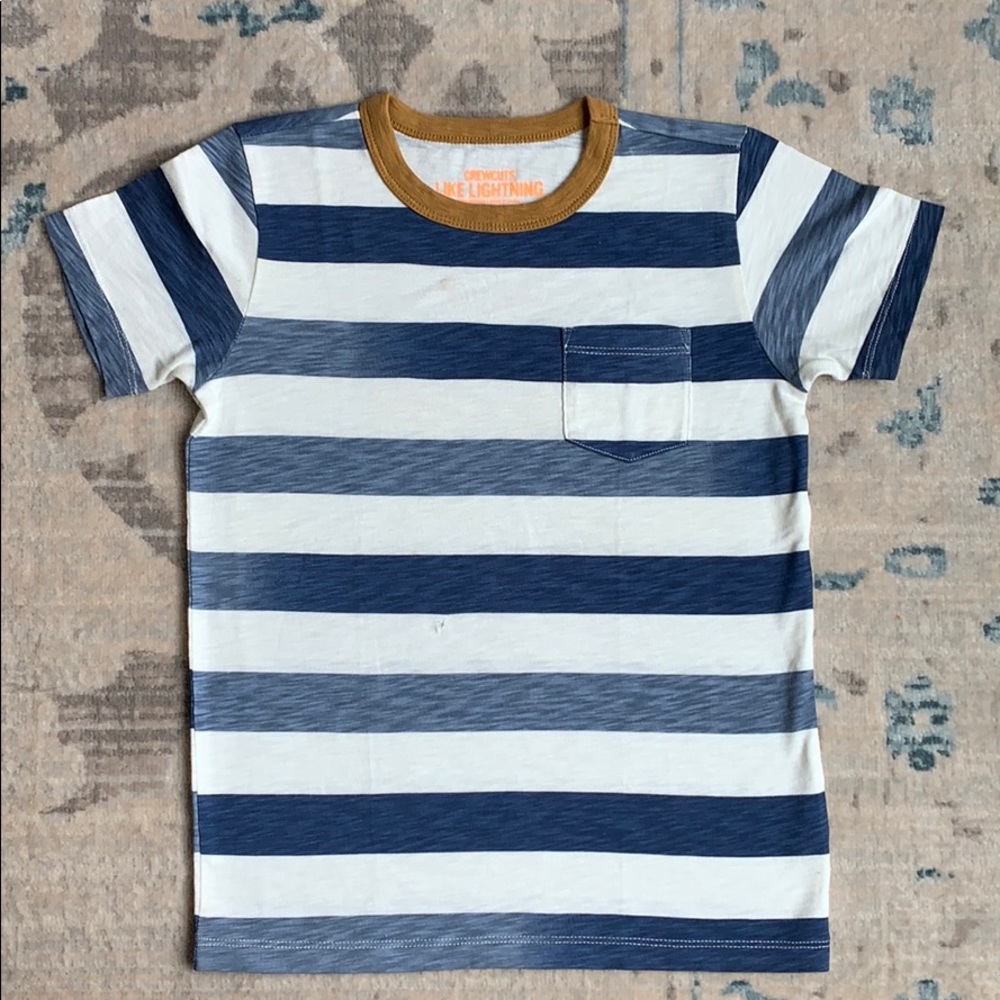 CREWCUTS Boys’ Striped Tee
